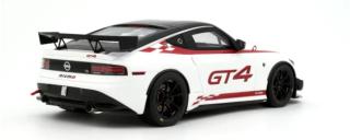 NISSAN Z GT4 WHITE 2022 OttO mobile 1:18 Resinemodell (Türen, Motorhaube... nicht zu öffnen!)